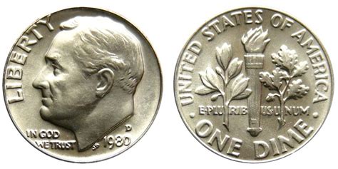 1980 d dime value - The 1961 Roosevelt dime has a face value of $0.10. Its melt value is higher since it is made of silver. The melt value is $1.5452. You might think that the 1961 dime is too cheap. However, you might be surprised to know that some of these dimes are worth a hundred to a thousand dollars.